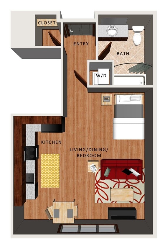 Floor Plan - (Flat) Dundee