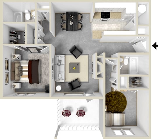Floor Plan - The Channels