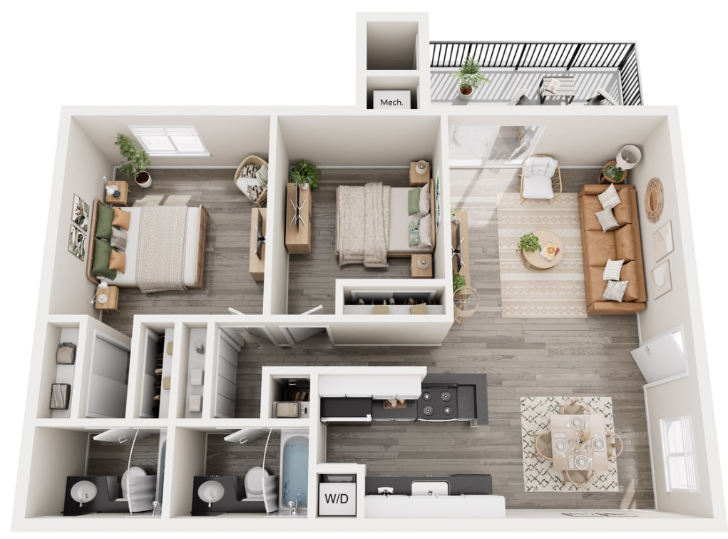 Floor Plan - The Bay