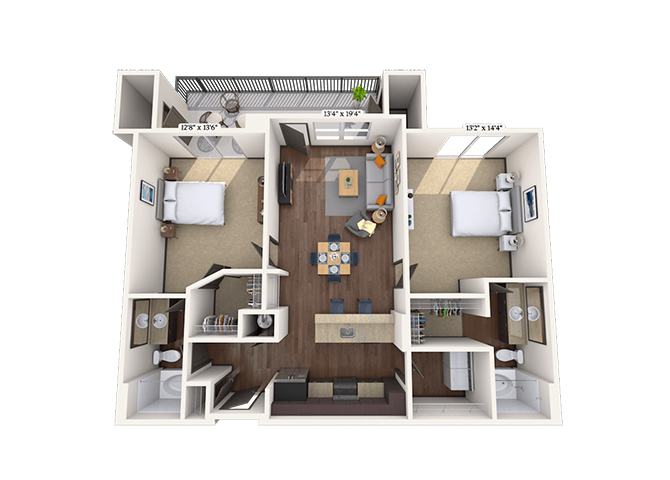 Floor Plan - Carlyle
