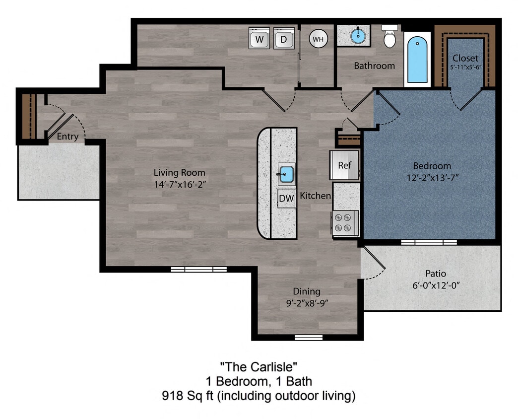 Floor Plan - The Carlisle