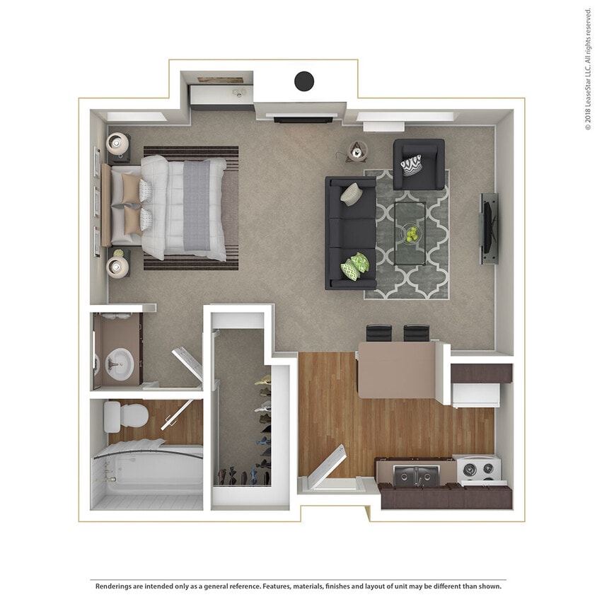 Floor Plan - Studio