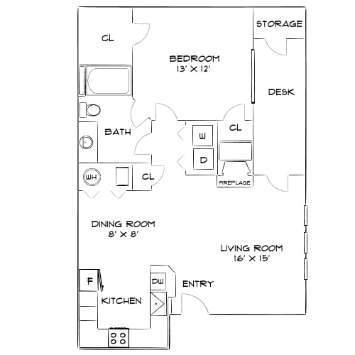 Floor Plan - Design 1A