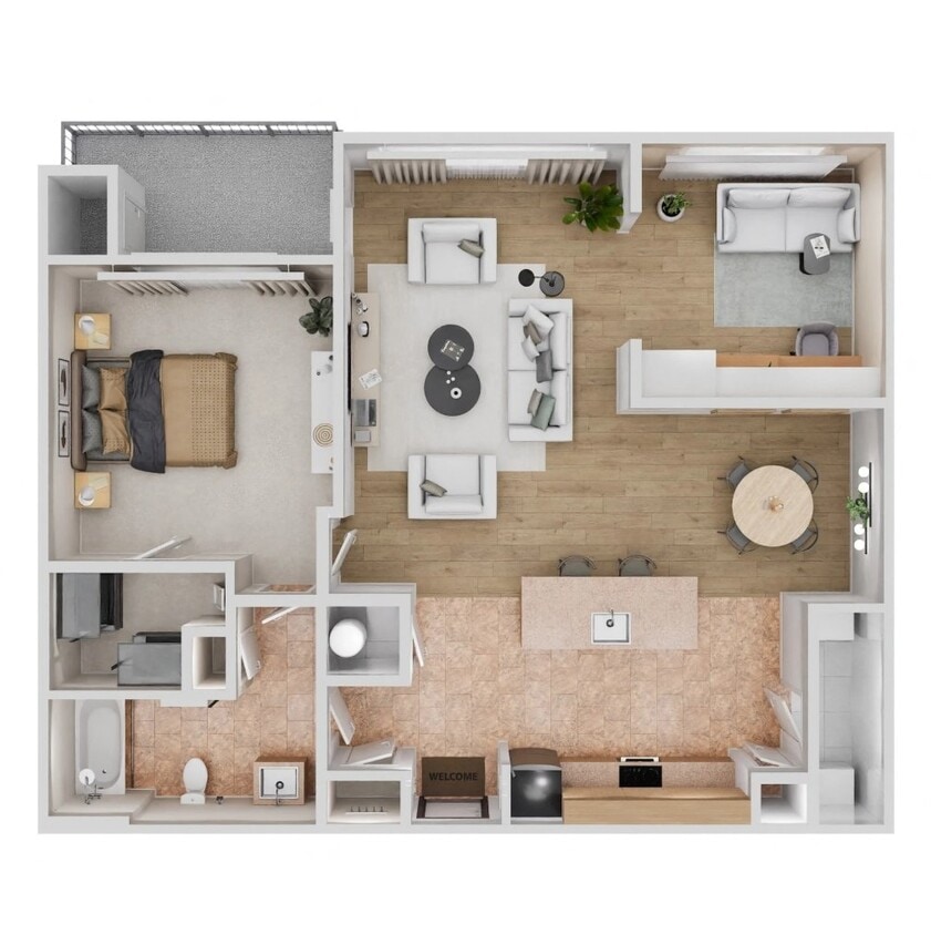 Floor Plan - A5 - Renovated