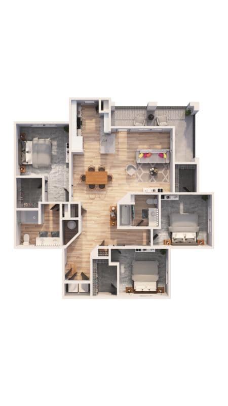 Floor Plan - C2D