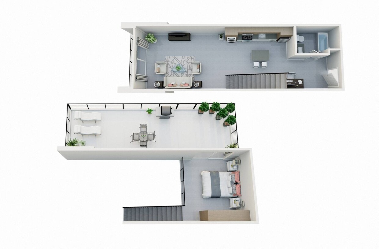 Floor Plan - Park Ave Studio Loft