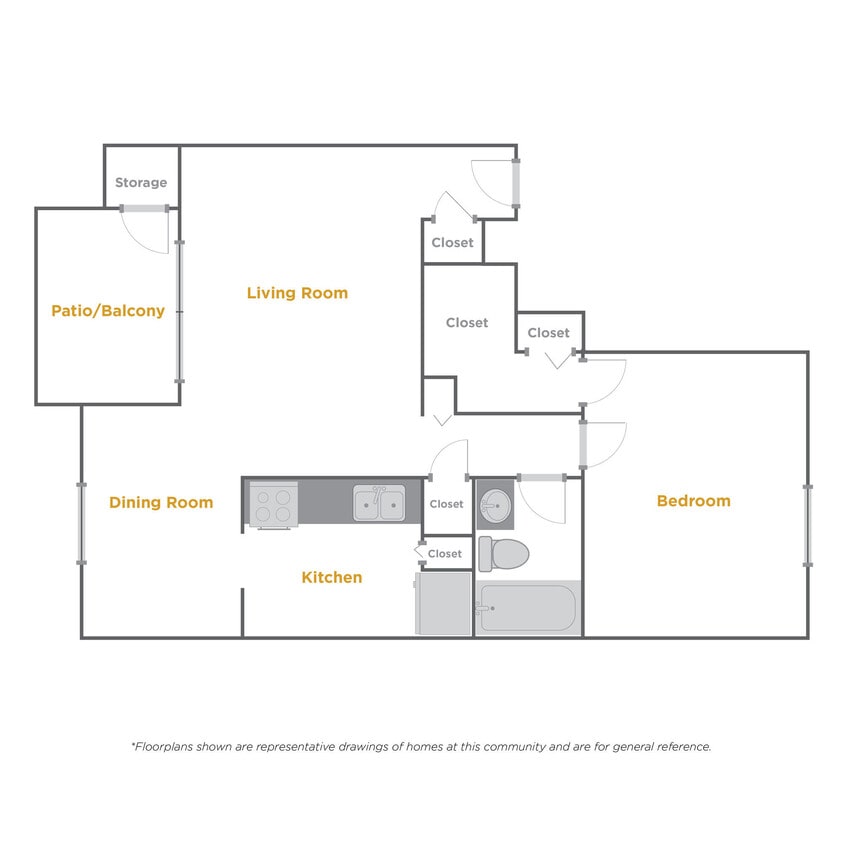 Floor Plan - The Grant
