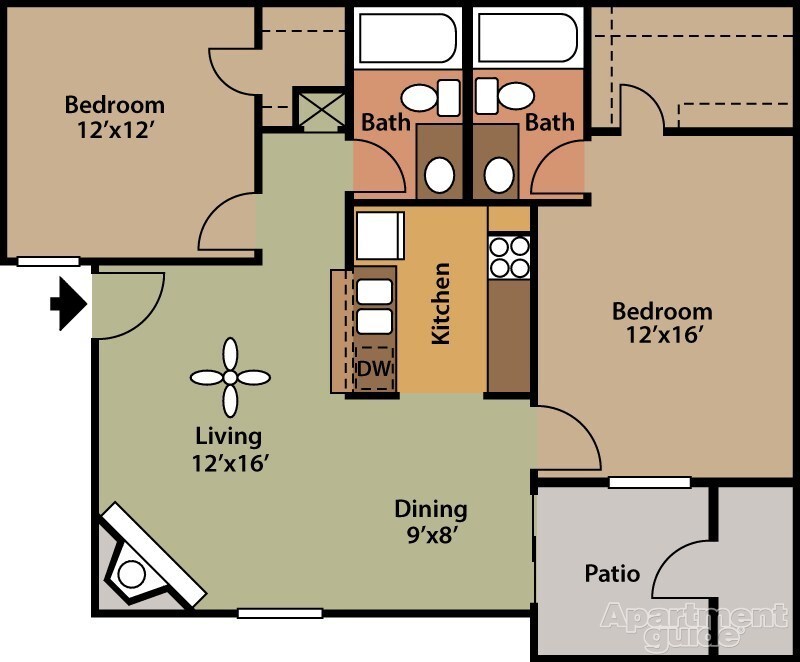 Floor Plan - Dogwood