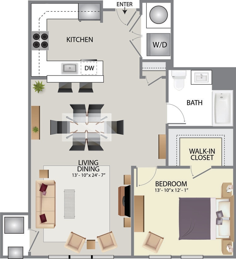 Floor Plan - Clubside B5