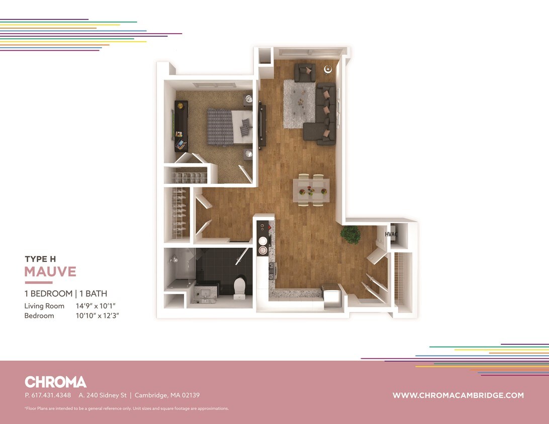 Floor Plan - Mauve