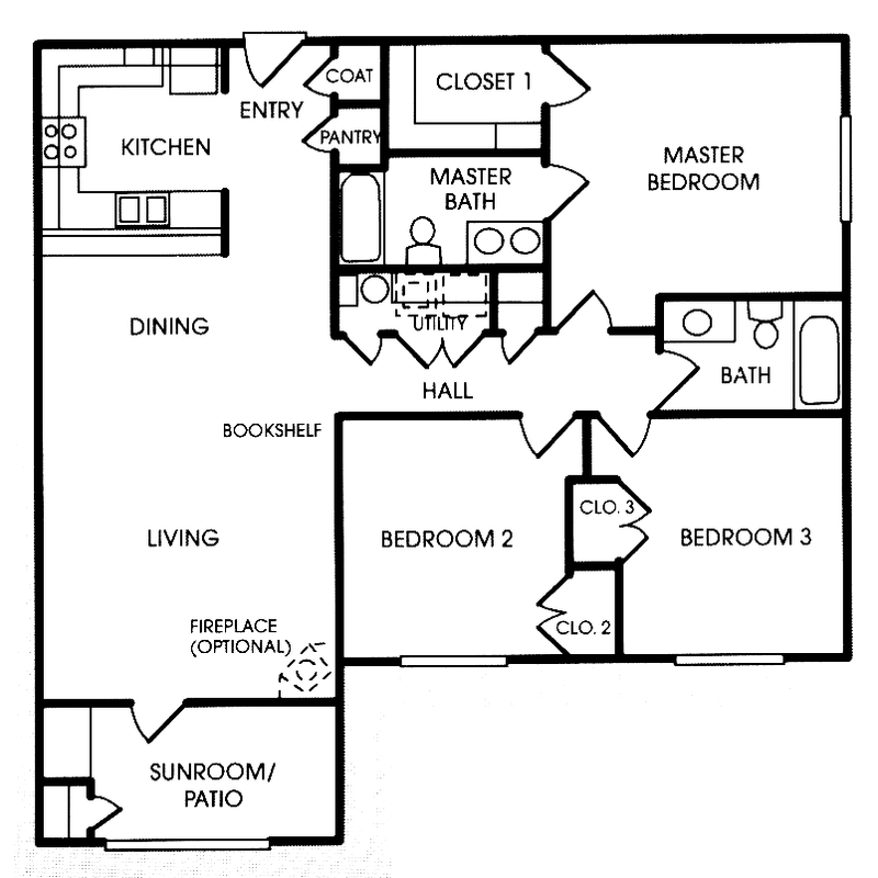 Floor Plan - The Heron