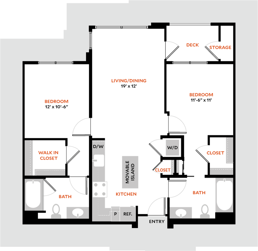 Floor Plan - Plan 2A