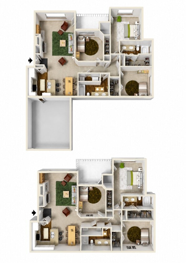 Floor Plan - C1 Upgraded