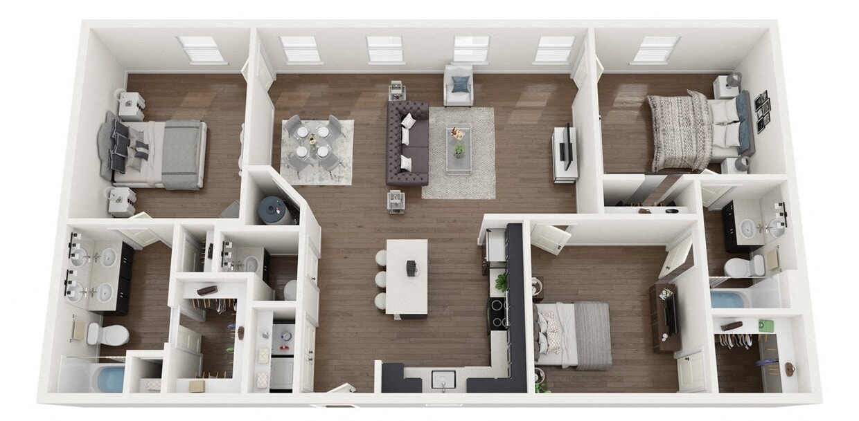 Floor Plan - 3A-B