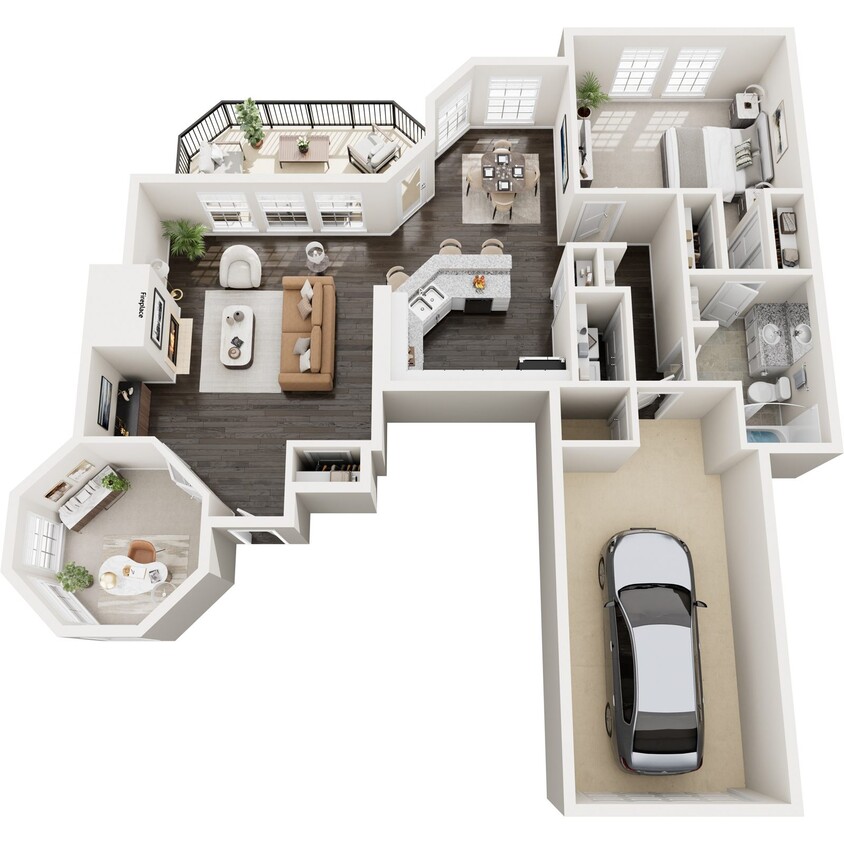 Floor Plan - Reunion w/ Study