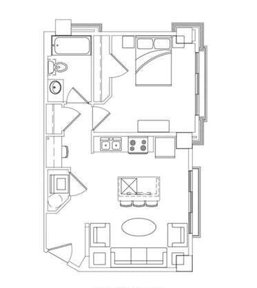 Floor Plan - The Coronado