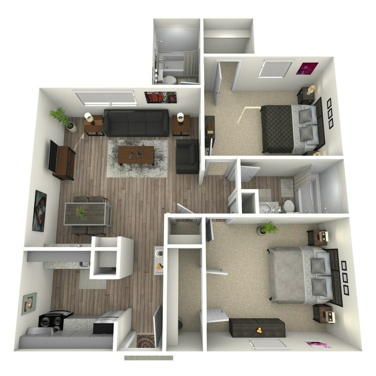 Floor Plan - The Galveston