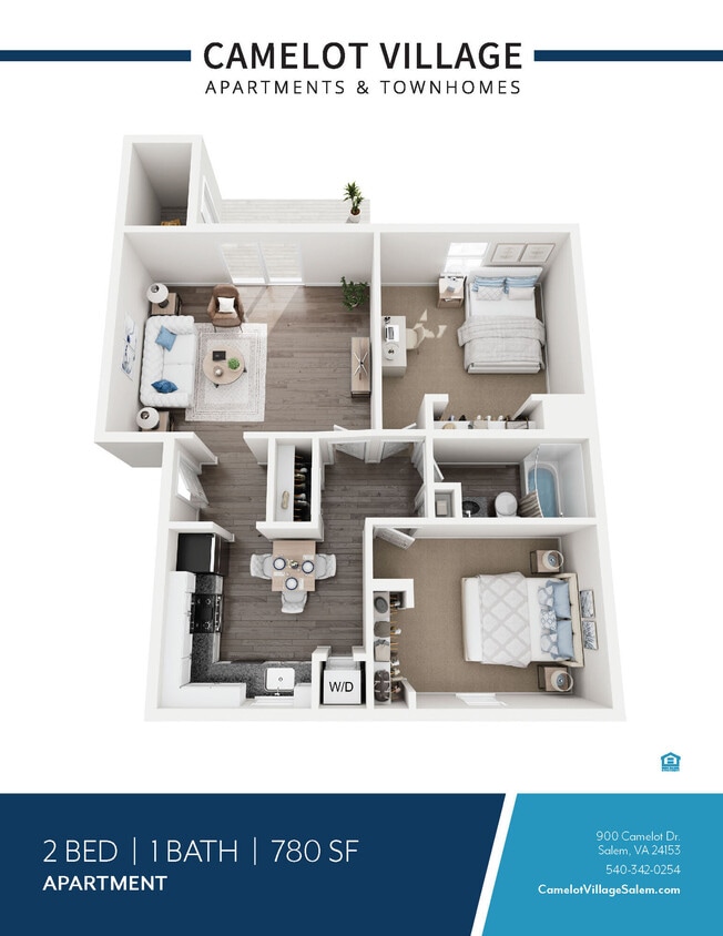 Floor Plan - 2 Bedroom