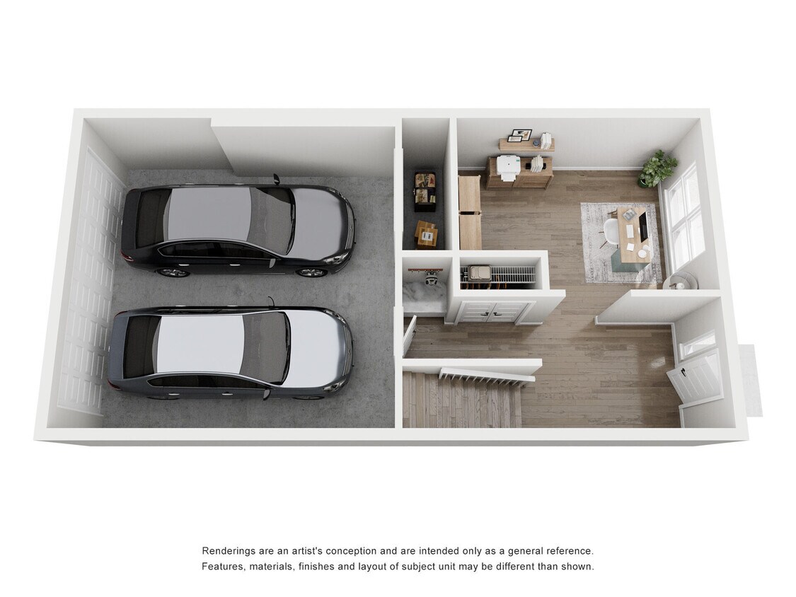 Floor Plan - TOWNHOUSE 1.1