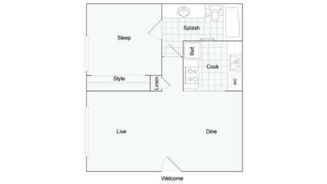 Floor Plan - 1/1A