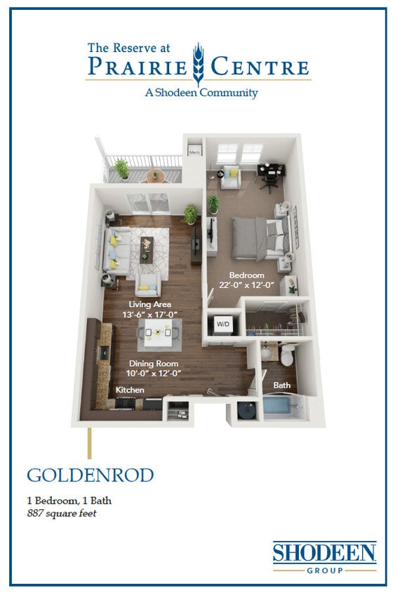 Floor Plan - Goldenrod