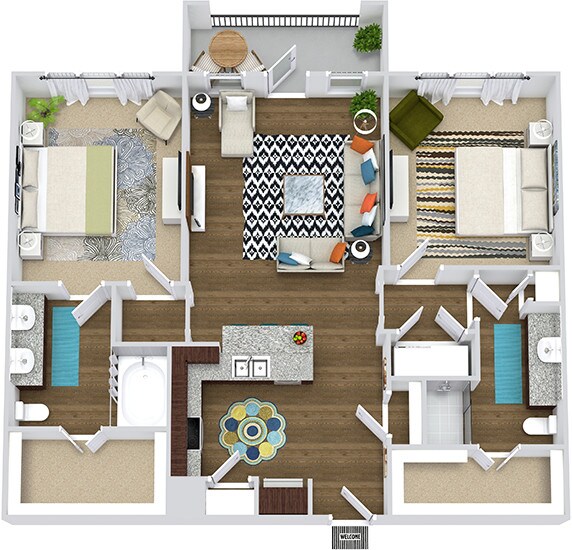 Floor Plan - The Balboa