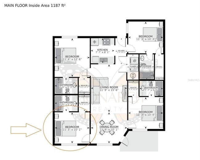 Photo - 4000 SW 23rd St Unit 3-302 Room 1/A