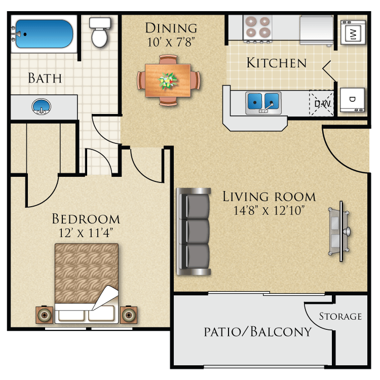 Floor Plan - Plan A-1