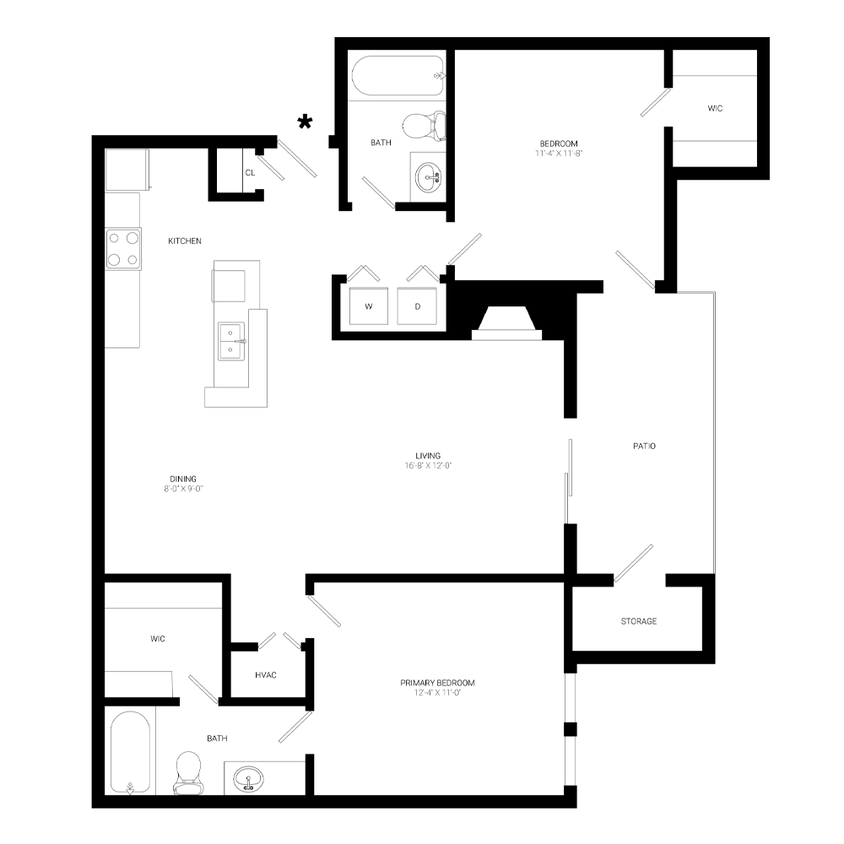 Floor Plan - The Madison
