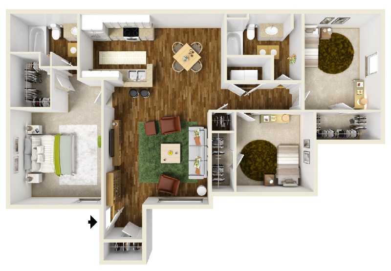Floor Plan - Unit C2