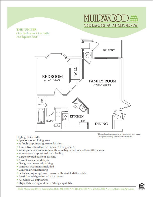 Floor Plan - The Juniper