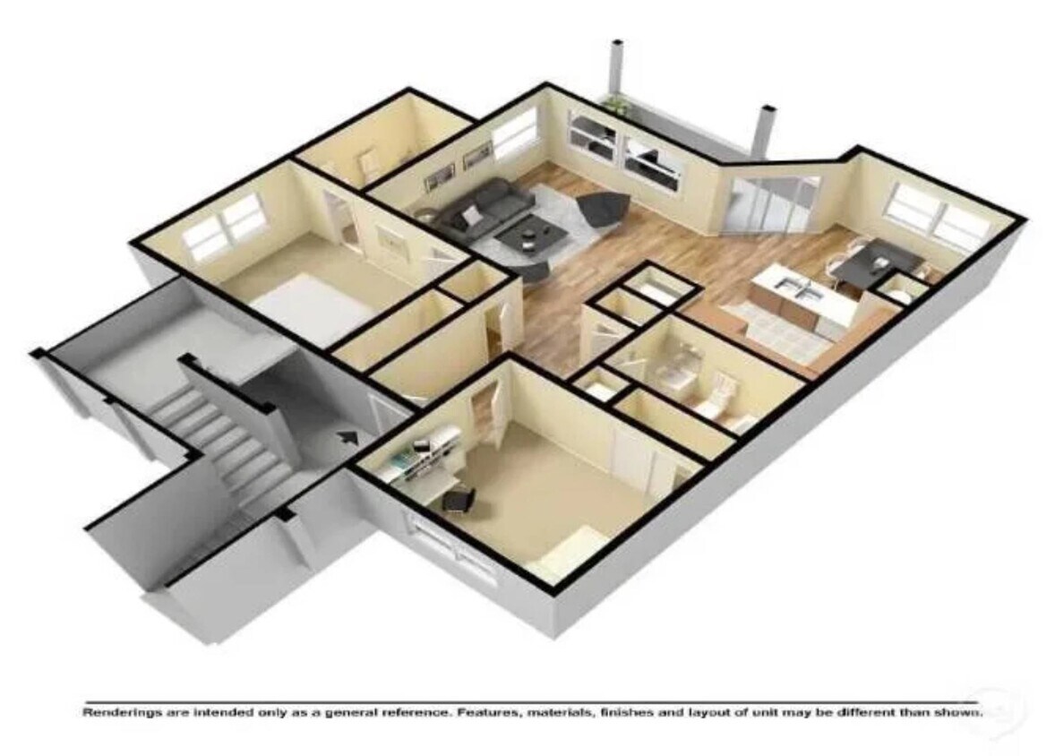 Floor Plan - The Loggerhead Bottom Unit