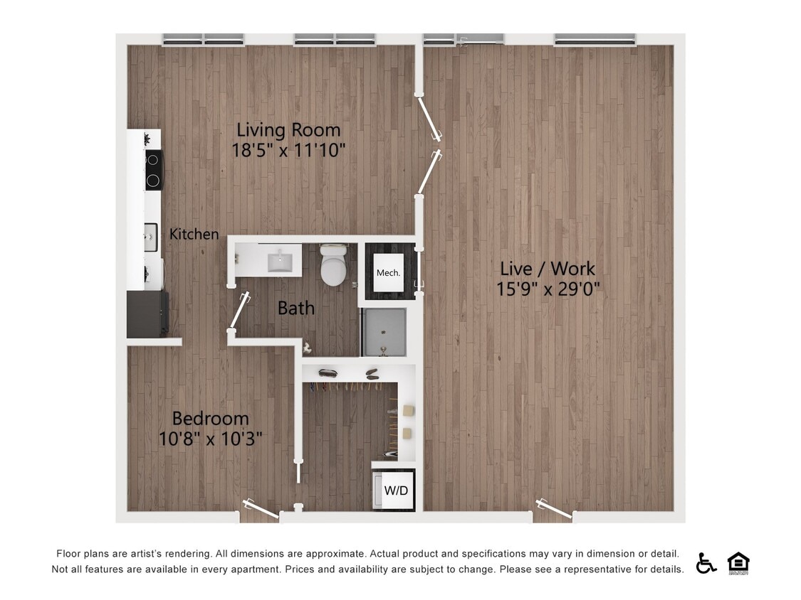 Floor Plan - LW1ADA