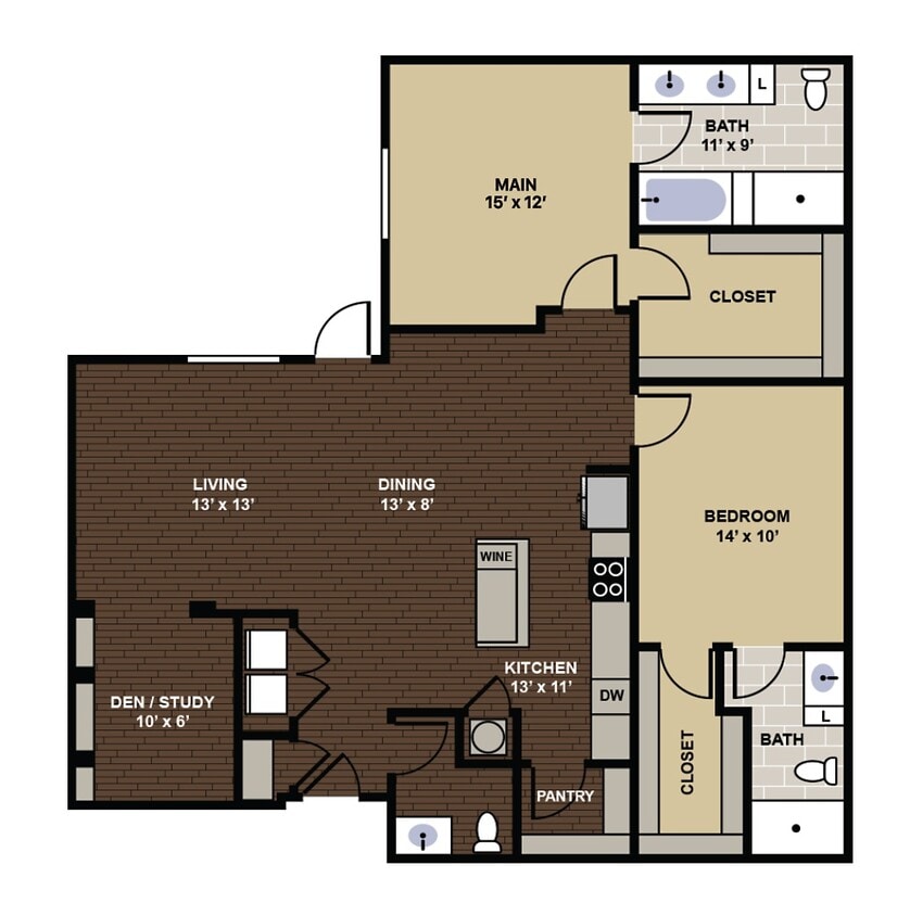 Floor Plan - Berkeley