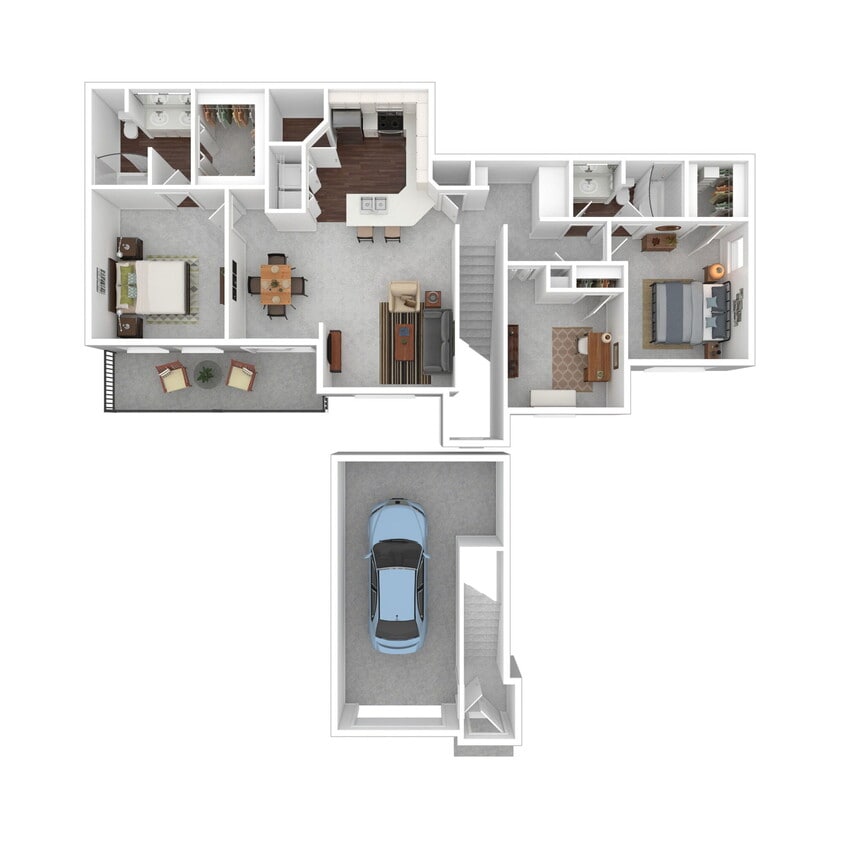 Floor Plan - The Verrazano | C2