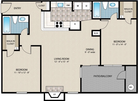 Floor Plan - The Oak
