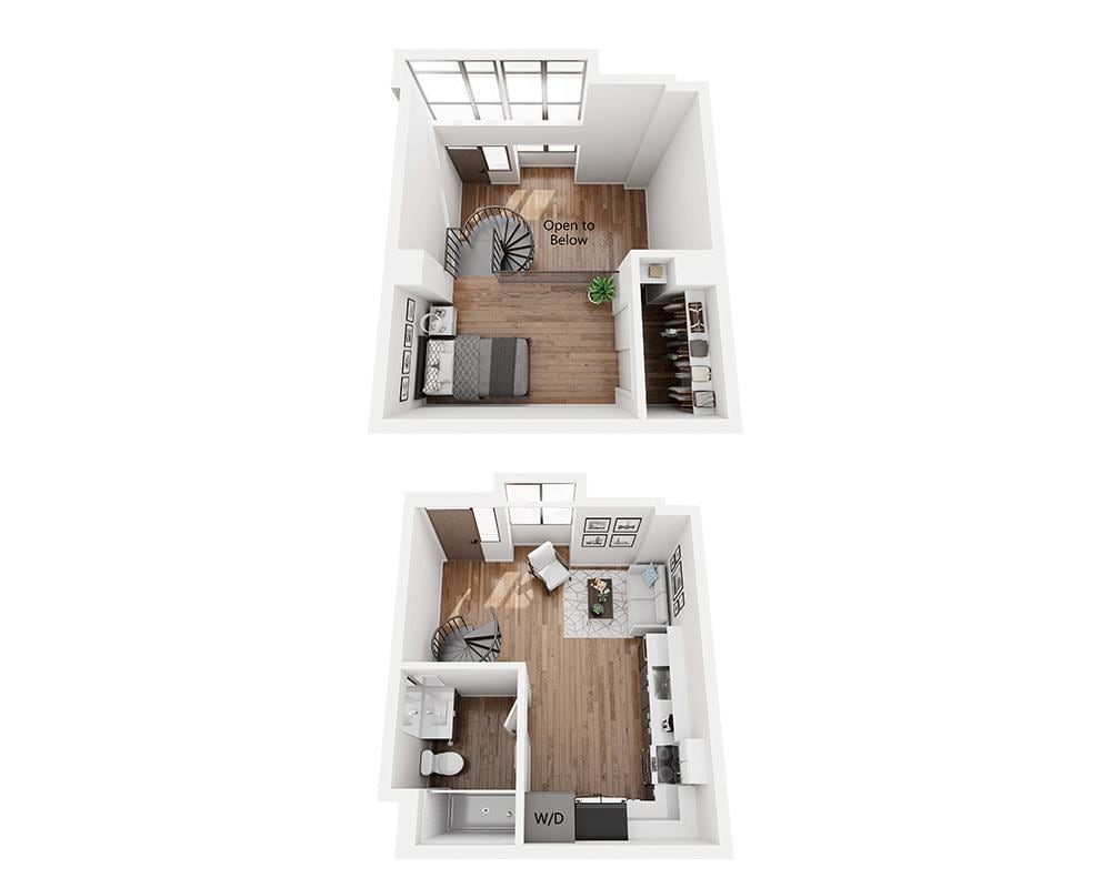 Floor Plan - Plan E1AL25