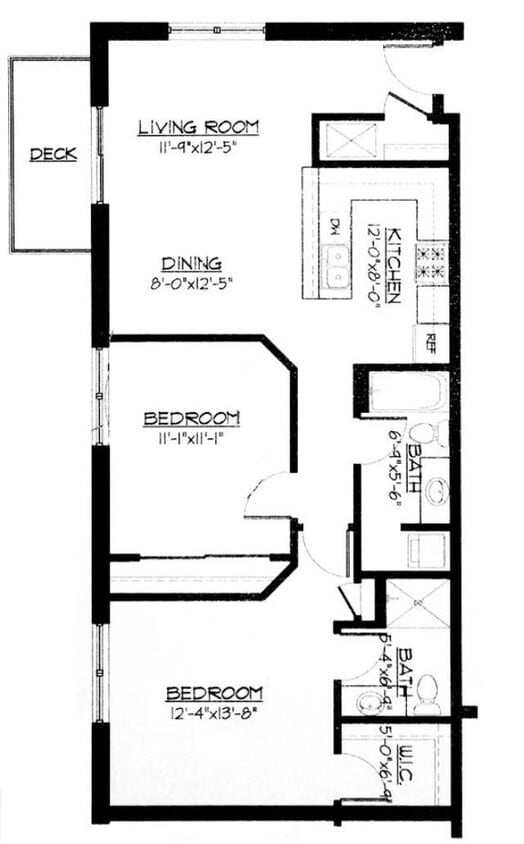 2 Bed / 2 Bath - 1,070 SF - 2 Bed / 2 Bath - 1,070 SF