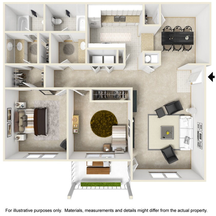 2-Bedroom A - 2-Bedroom A