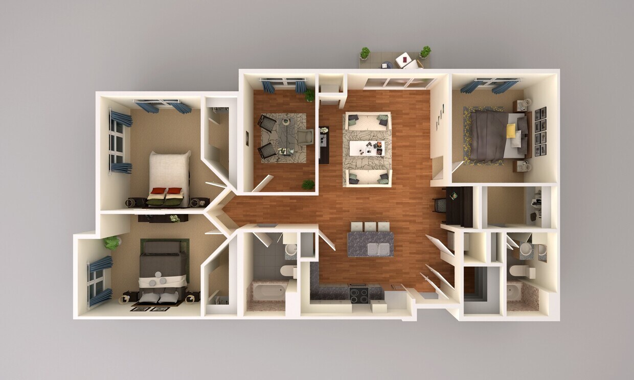 Floor Plan - Andromeda (+ Den)