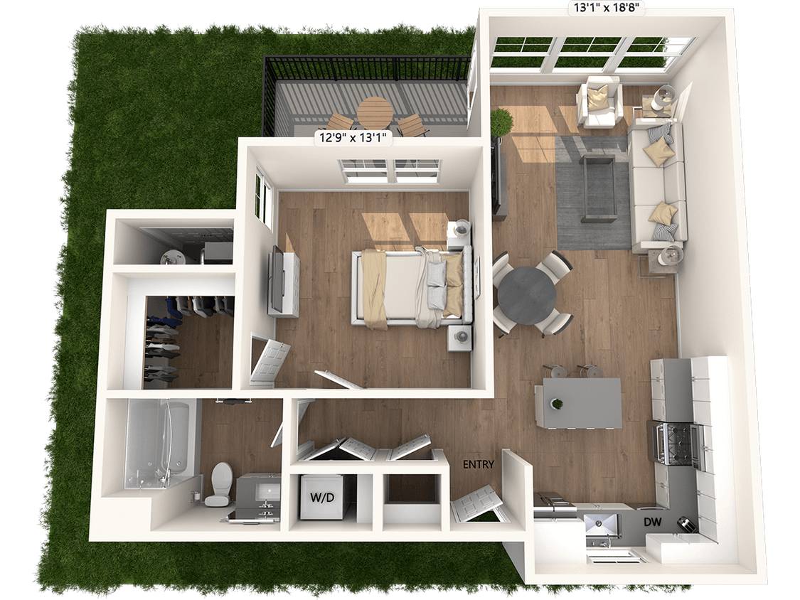 Floor Plan - Unit A-ADU