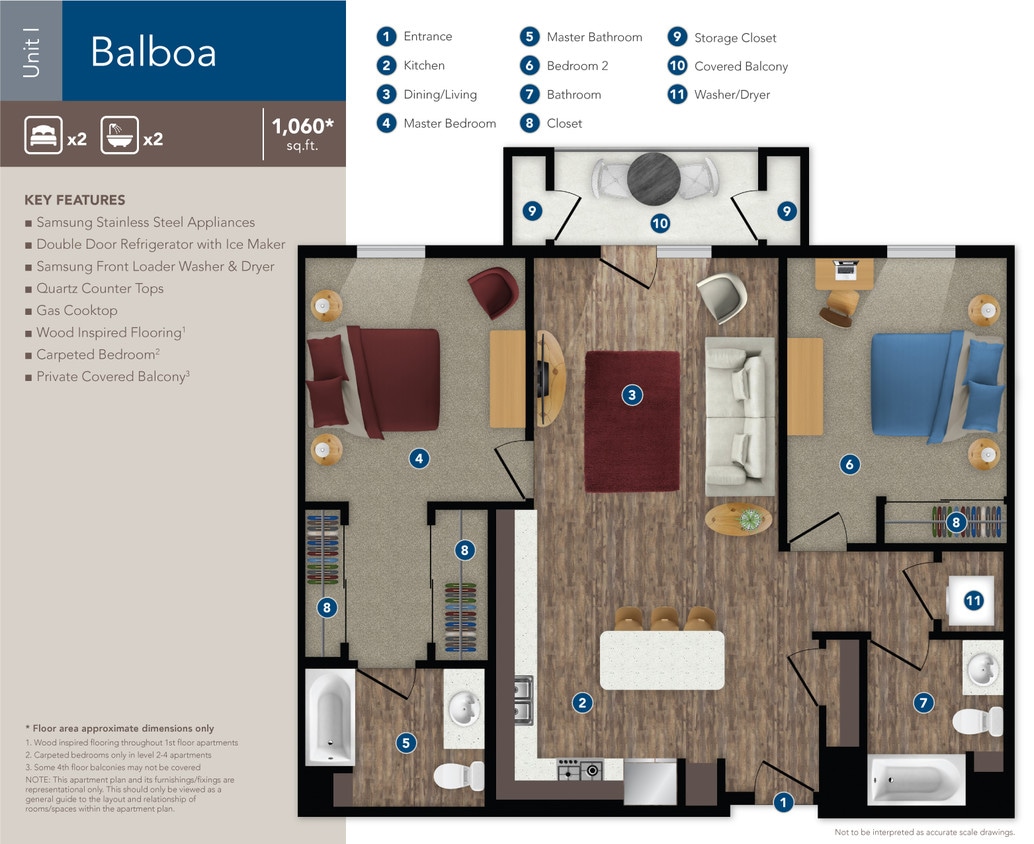 Floor Plan - Balboa