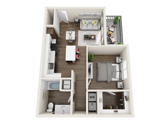 Floor Plan - 1A