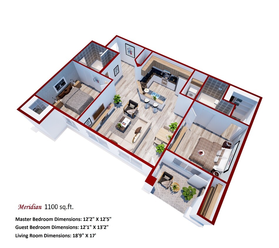 Floor Plan - Meridian