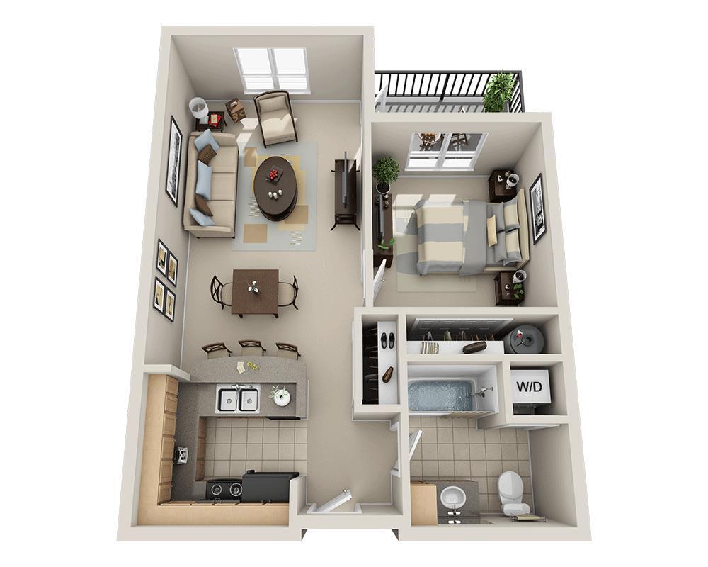 Floor Plan - Plan A1C
