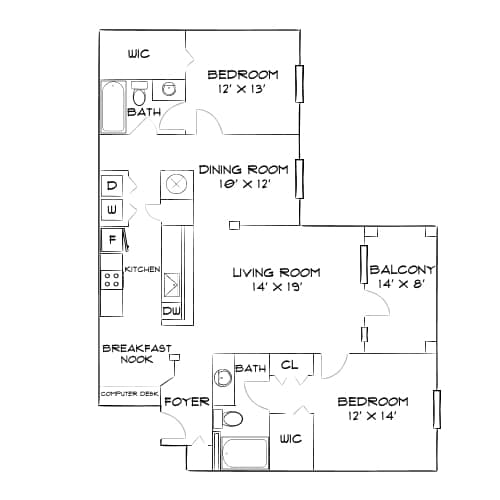 Floor Plan - Design 2C
