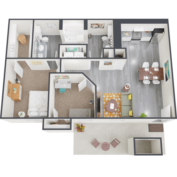 Floor Plan - B-80
