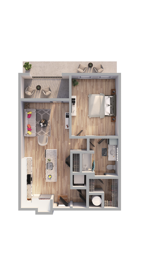 Emerson at Montford Park - A11 Floor Plan - A11