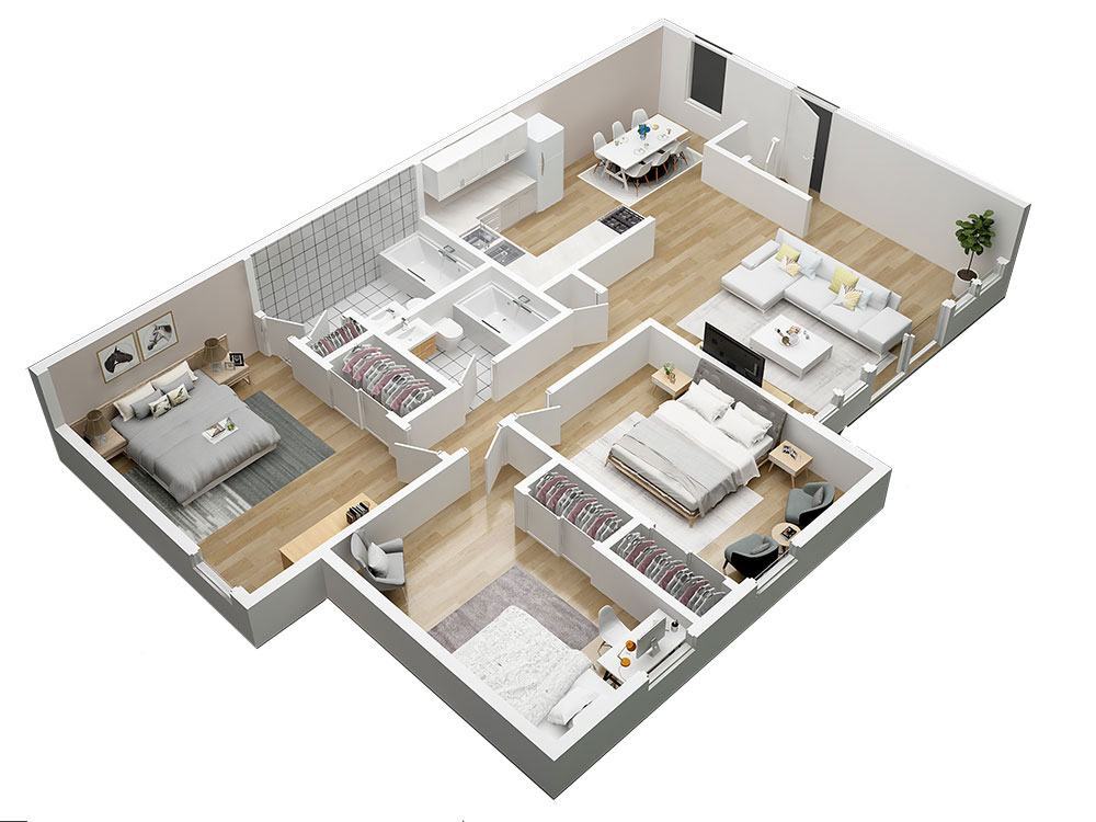 Floor Plan - Aria-C1R