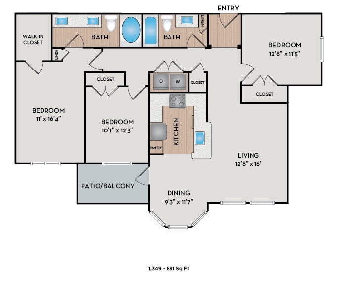 Floor Plan - Sunset